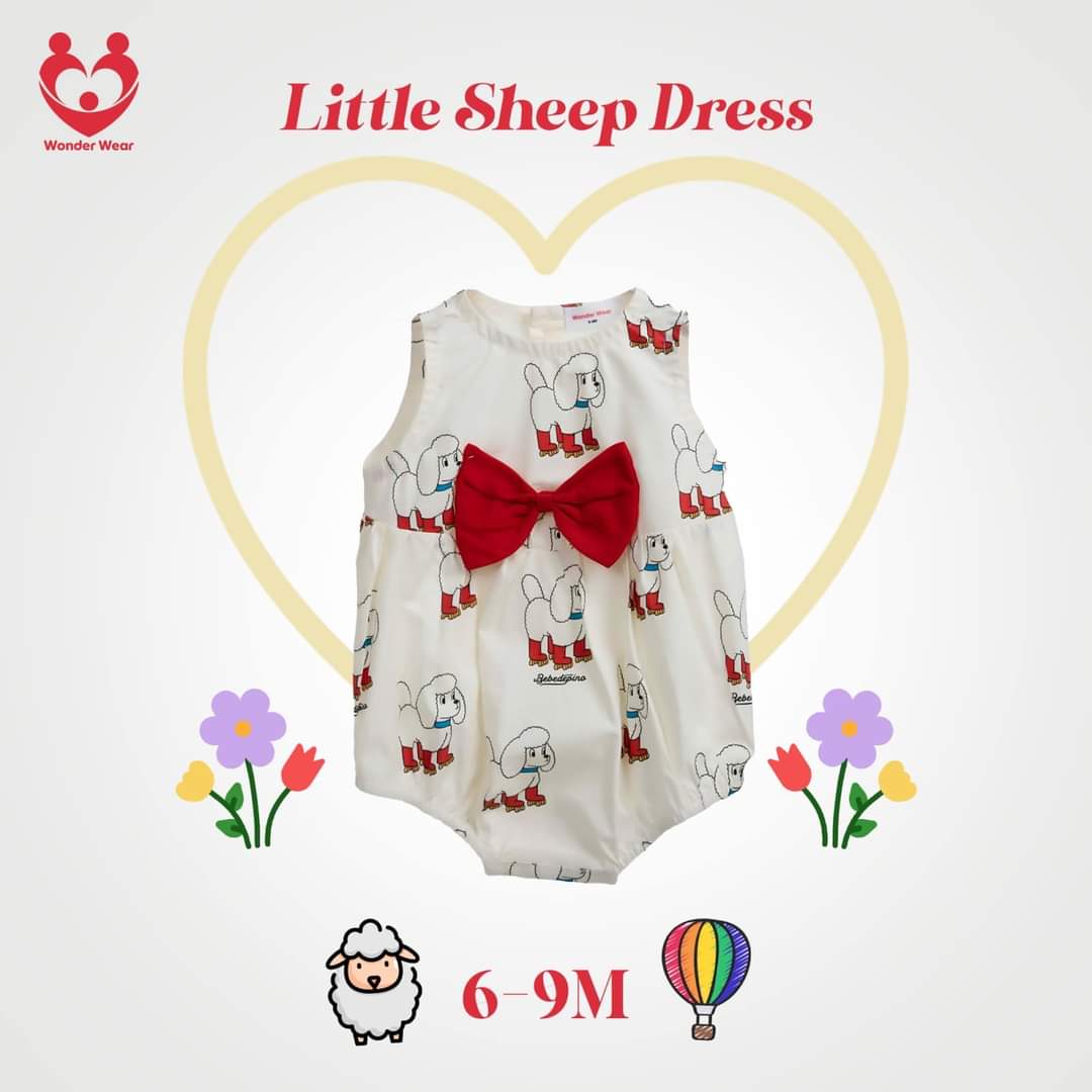 Little sheep dress 6-9 months