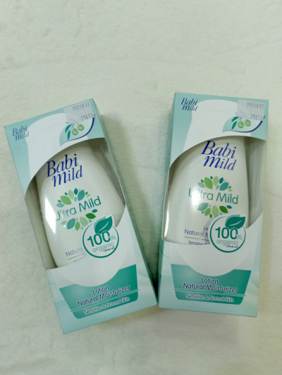 Babi mild organic lotion